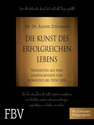 cover image of Die Kunst des erfolgreichen Lebens